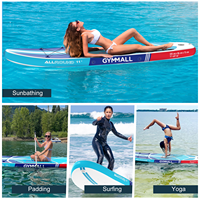Nouvelle Arrivée Planche de Paddle Gonflable pour Sports Nautiques et Pêche 11 pieds Planche de Stand Up Paddle pour la Pêche