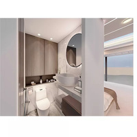 Extérieur préfabriqué hôtel chez l'habitant bureau conteneur mobile petit luxe Apple Pod espace modulaire capsule maison