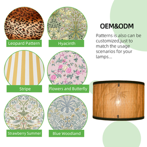 Kit <span class=keywords><strong>d</strong></span>'<span class=keywords><strong>Abat</strong></span>-<span class=keywords><strong>jour</strong></span> DIY Moderne Fait Main pour Intérieur, en Bambou Écologique Imprimé – Vente en Gros, Meilleures Ventes - Product Image 5