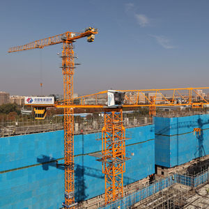 Grúa Torre Autoelevable de Plataforma <span class=keywords><strong>Plana</strong></span> Dahan QTZ125-6015 de 10 Toneladas con 200m de Altura de Elevación y Alta Eficiencia (Más Modelos Disponibles) - Product Image 1