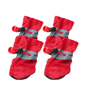 Chaussures pour <span class=keywords><strong>chien</strong></span> en tissu respirant, antidérapantes, imperméables, chaudes pour l'hiver, la pluie et la <span class=keywords><strong>neige</strong></span>, bottes réfléchissantes pour animaux de compagnie, protection des <span class=keywords><strong>pattes</strong></span> - Product Image 1