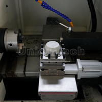 Tour à métaux CNC à lit plat horizontal, tour CNC CK0640 Doosan avec tête motrice à vendre