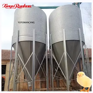 Silos de almacenamiento de alimentos de grano pequeño, para granja de cerdo, para la venta, bajo precio