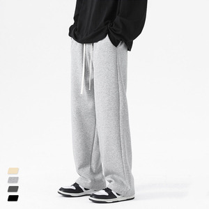 Pantalon de survêtement de mode en gros de haute qualité pantalon de survêtement vierge pantalon de jogging personnalisé impression pantalon de survêtement en polaire unie hommes - Product Image 3