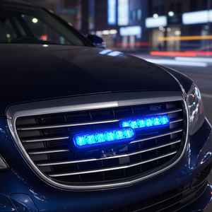 CE Approval ION LED Strobe Warning <strong>Light</strong> New Ice <strong>Blue</strong> DC 12V-24V 5 Wires <strong>Flashing</strong> Emergency Strobe Led <strong>Light</strong> - Product Image 1