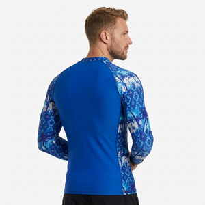 Camiseta de Compresión Freandy Sports para Hombre, Manga Larga, Protección UV, Secado Rápido, Poliéster y Spandex, 260g, Diseño Colorido - Product Image 2