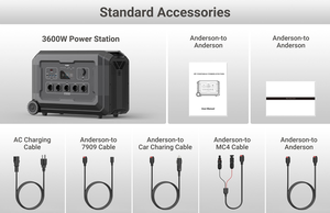 Station d'alimentation portable E-Nice 2000W 3000W, générateur de batterie LiFePo4 110V 220V, charge solaire - Product Image 4