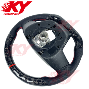 Accesorios Interiores para Automóviles Mazda Speed 3 6 RX-8 CX-3 CX-5 CX30 2010-2014, Volante Deportivo de Fibra de Carbono Forjado - Product Image 3