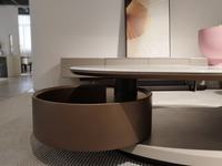 Ensemble de meubles de salon - Table basse en marbre et meuble TV combinés, décoration moderne pour appartement, maison, bureau, design élégant