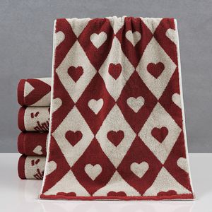 Toallas de Boda Kim Ryan 34x74 cm, Algodón Puro, Diseño Doble Felicidad, Set de Regalo para Pareja - Product Image 3