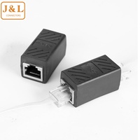 Connecteur RJ45 Cat5e Cat6 blindage réseau Rj45 adaptateur 8p8c fil menuisier Ethernet Rj45 connecteur Rj45 réseau à travers la tête