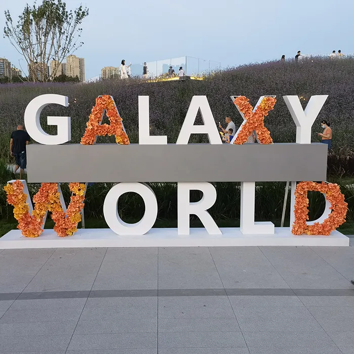 Outdoor Giant 3D Letter Big Letter Sign Large Letters Free Standing