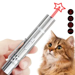 Pointeur Laser Multi Usb Rechargeable jouet interactif pour chat jouet Laser avec lampe Uv et lampe de poche