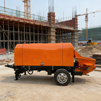 Pompe à béton diesel à économie d'énergie de 75 kW avec une productivité de 60 m³/h pour la construction à tous les niveaux de taille