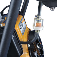 Offre Spéciale : Compacteur vibrant GX160 10KN (type Jumping Jack) pour le compactage du sol avec moteur intégré