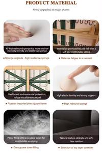 Narguilé industriel vintage, ensemble de mobilier de bar, canapé lounge club en cuir antique en forme de <span class=keywords><strong>U</strong></span> - Product Image 6