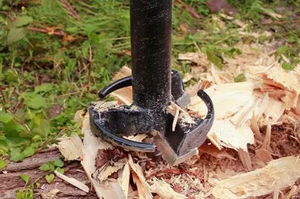 เครื่องบดตอไม้แบบเกลียวสำหรับรถขุดหรือรถตักล้อยาง - Product Image 4