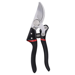 Tijeras de podar de alta resistencia de acero al carbono de 10 pulgadas, herramientas de jardinería con diseño de pico de pájaro en negro para ramas de árboles frutales y paisajismo. - Product Image 4