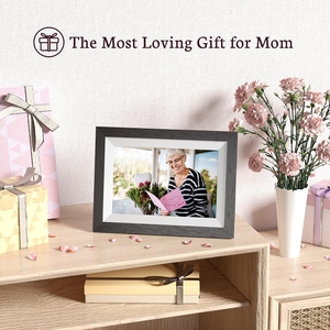 32GB Bộ nhớ <span class=keywords><strong>10</strong></span>.1 inch Wifi thông minh gỗ khung ảnh kỹ thuật số với HD IPS màn hình cảm ứng gửi hình ảnh từ bất cứ nơi nào thông qua frameo ứng dụng - Product Image 6