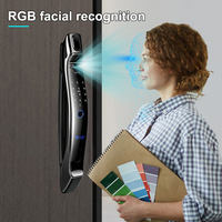 3D Face ID Slimme Deurvergrendeling Tuya WiFi Camera Waterdicht Vingerafdruk Slimme Sloten Home