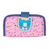 Fournitures scolaires Kawaii, trousse à crayons transparente en toile PU avec fermeture éclair, design léopard personnalisé, grande capacité, mignonne pour les enfants, pour filles