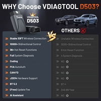 Herramienta de Diagnóstico para Autos VDIAGTOOL D503 con Actualización Gratuita de por Vida, Escáner de Dispositivos J2534 para BMW y Rolls Royce