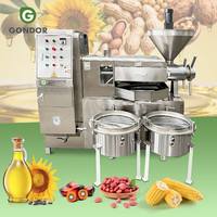 Presse à huile entièrement automatique pour l'extraction d'huile d'olive, de soja, de café, de graines de fleurs et de graines de moutarde, pour usage commercial et alimentaire