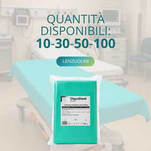 DispoSheet Sábanas Médicas Desechables 90x240 cm Verdes No Estériles SMS 17 g/m² Para Uso Hospitalario - Product Image 5