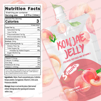 Gelée de Konjac OEM ODM Faible en Calories, Boisson Beauté à Boire avec Collagène et Vitamine C, Gelée Supplémentaire Hydratante Intensive
