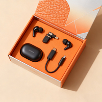 Boîtes magnétiques personnalisées Emballage de luxe pour casque Bluetooth portable Conception de boîte d'emballage Boîte cadeau magnétique avec insert d'emballage