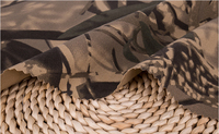 Tissu de travail en toile de coton camouflage Real Tree, tissé, épais, respirant et anti-humidité pour sacs de filles et de garçons