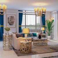Table console moderne de luxe en acier inoxydable doré avec plateau en faux marbre pour la maison, la villa, l'hôtel, l'entrée, le couloir, le salon