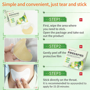 Klaar voor verzending Kruiden Coral Dragon Horn keelpleisters met 3 jaar houdbaarheid voor verlichting van keelklachten en gezondheidszorg - Product Image 6