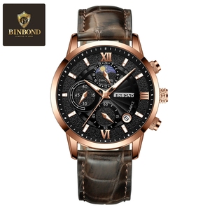 Nuovi <span class=keywords><strong>Orologi</strong></span> da <span class=keywords><strong>Uomo</strong></span> <span class=keywords><strong>di</strong></span> Marca <span class=keywords><strong>di</strong></span> Lusso, Orologio al Quarzo Casual in Pelle, Orologio Sportivo Impermeabile da <span class=keywords><strong>Uomo</strong></span>, Relogio Masculino - Product Image 5