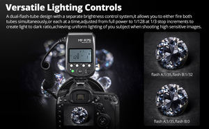 Godox MF-R76C MF-R76N MF-R76S TTL HSS 2.4G Macro Vòng <span class=keywords><strong>flash</strong></span> 3000mAh Li-ion ánh sáng cho <span class=keywords><strong>Canon</strong></span> Nikon Sony Máy ảnh chụp cận cảnh - Product Image 4