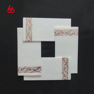 En gros Haute Qualité Vergé Hôtel Serviettes en Papier De Soie Avec Logo Personnalisé - Product Image 6