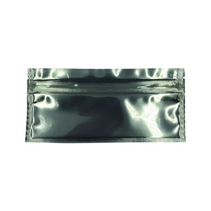 Có Thể Niêm Phong Mùi Bằng Chứng Nhỏ <span class=keywords><strong>Ziplock</strong></span> Foil Lip Gloss Lông Mi Bao Bì Túi Với Cửa Sổ Rõ Ràng - Product Image 1