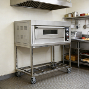 Nouvel Arrivage Four Électrique Professionnel 1 Plateau à Chaleur Indépendante <span class=keywords><strong>pour</strong></span> Boulangerie, Économe en Énergie et Facile à Nettoyer - Product Image 1