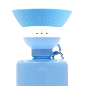 Botol air berkemah hewan peliharaan, cangkir air kucing dan anjing luar ruangan portabel botol air minum olahraga pencet hewan peliharaan - Product Image 6