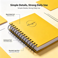 Carnets et Agendas Personnalisables à Couverture Tissée Spirale, Formats A4/A5 – Services d'Impression Promotionnelle Scolaire, Cadeau
