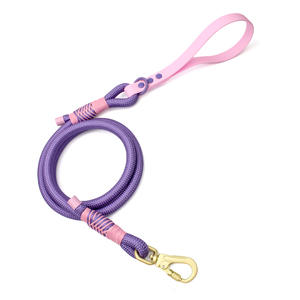 Correa de Perro de Lujo Personalizada, Resistente y Sólida, Cuerda de Nailon Personalizada, Correa Duradera para Mascotas con Mango Suave de PVC - Product Image 5