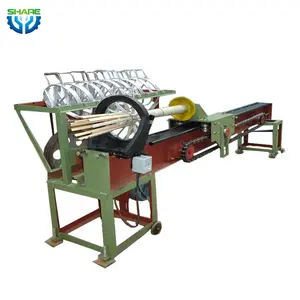 Precision bamboo strip slicing machine bamboo incense stick polishing skewing sticks machine