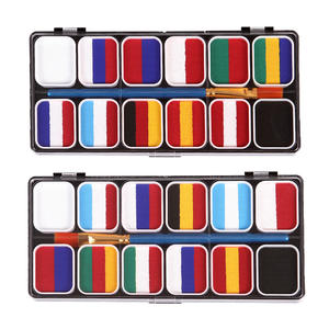 Meilleure Vente : Kits de Peinture Corporelle et Faciale à Base d'Huile Effet Arc-en-ciel pour Maquillage Artistique Personnalisé et Fêtes - Product Image 2