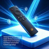 Control Remoto Universal IR Bluetooth de 13 Teclas para Smart TV, Control Remoto de Repuesto ABS para Android TV, OEM ODM Personalizado JCXK