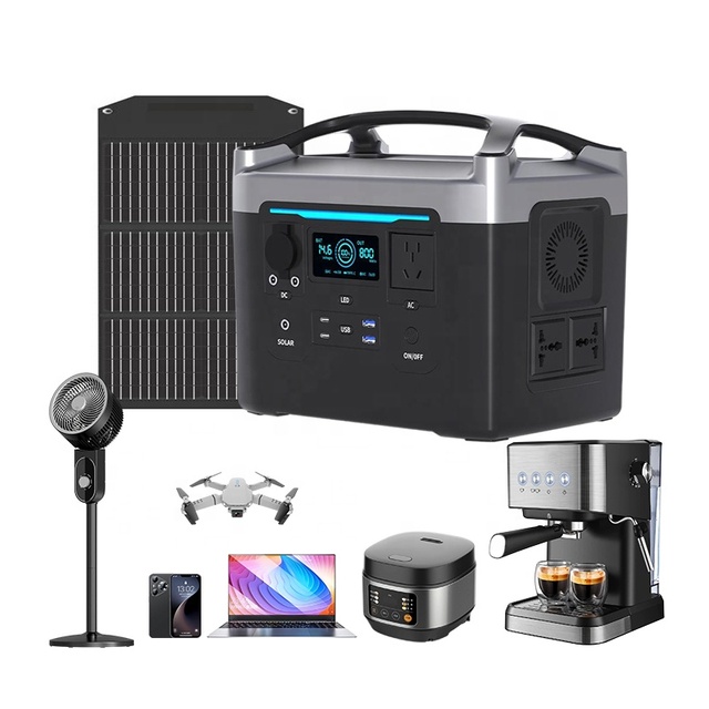 Wholesale Portable Solar Generator LiFePO4 Power Station 600w 1000W 1500W Outdoor Portable Power Supply and Home Backup Power