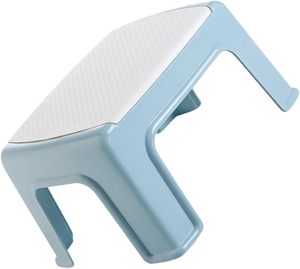 Stackable Non-Slip Plastic Shoe Changing <b>Stool</b> - Reinforced Thickened Step <b>Stool</b> for Entryway Bathroom and <b>Bedroom</b> Use - Product Image 5
