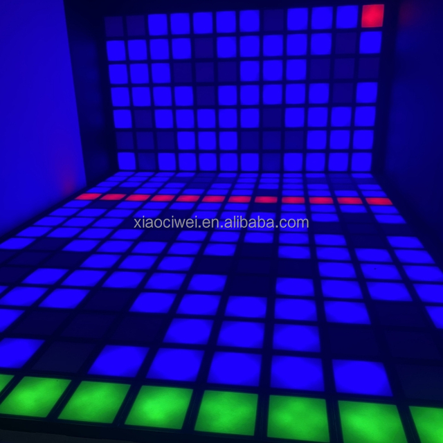 Kids Party Play Sensory Dynamic Led Floor Interactive Light up Led Dance Floor