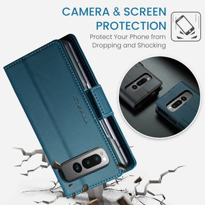 Funda CaseMe para Google Pixel 7A 8 8 Pro, funda con soporte, cartera hecha a mano, funda para tarjetas para Google Pixel 7A 8 8 Pro, teléfono móvil - Product Image 6
