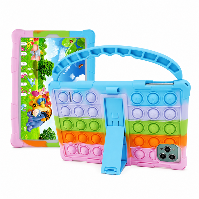 10.1 Inch Kid Tablet Android Support SIM Card Wifi Android 10 Octa Core Connected for Educational Gaming Tablet