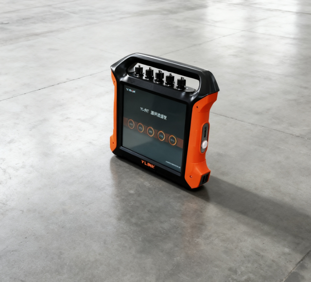 YL-PST (FS) 5-Channel High Accuracy Ultrasonic Device 12.1" LCD Display One-Click Completion Pile Integrity Concrete 10m Span